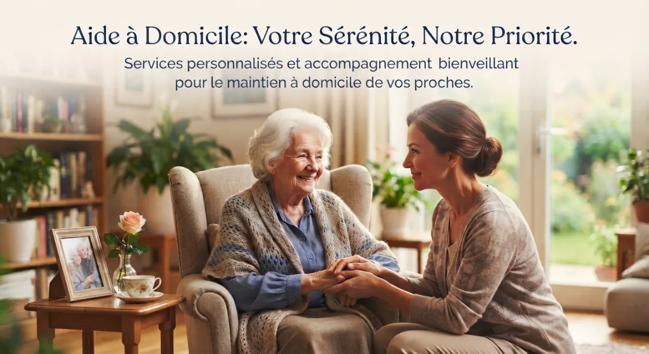 Aide à domicile attentionnée et fiable